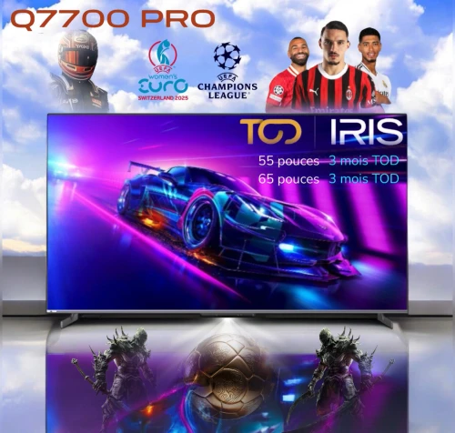 NOUVELLE PROMOTION + CARTE D'ABONNEMENT IPTV TOD GRATUIT SUR LA NOUVELLE GAM DE TELEVISEUR IRIS