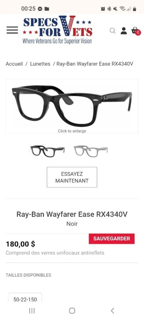 Monture ryban  boss  carrera
