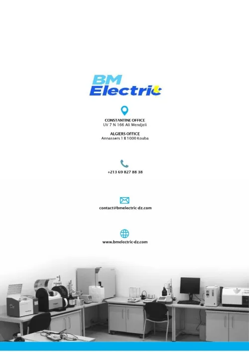 Analyse et diagnostic complets des huiles des transformateurs par BMELECTRIC Lab