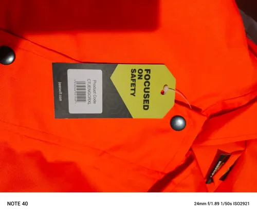 Veste parka de sécurité et travail 