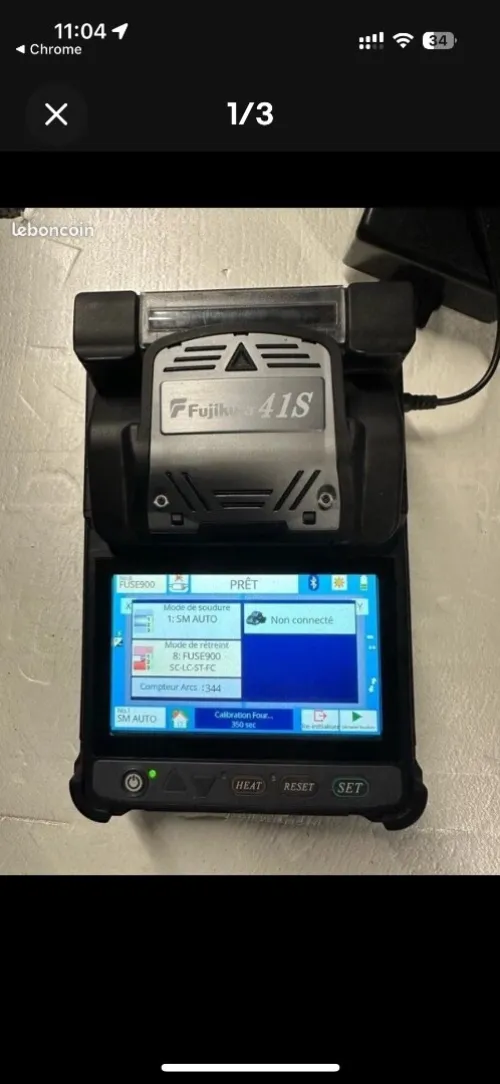 Soudeuse fibre optique Fujikura 41S