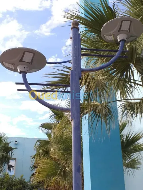 مصباع انارة عمومية بالطاقة الشمسية SSL12 - LUMINAIRE ECLAIRAGE PUBLIC SOLAIRE ALL-IN-ONE