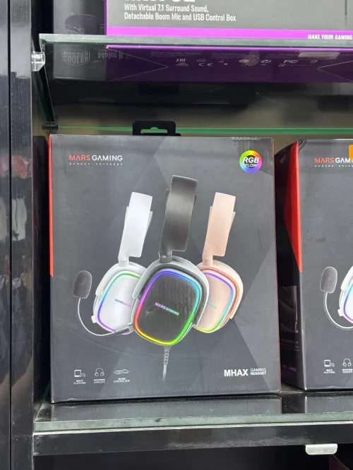 CASQUE GAMING MHAX rgb mars gaming 
