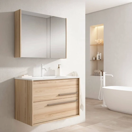 Salle de bain visobath importé d'Espagne collection aqua
