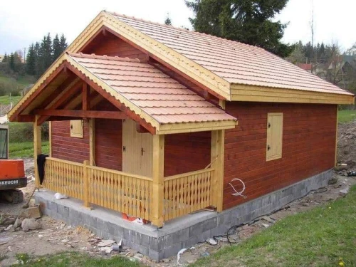 Construction des chalets et bungalow et Kiosque en bois 