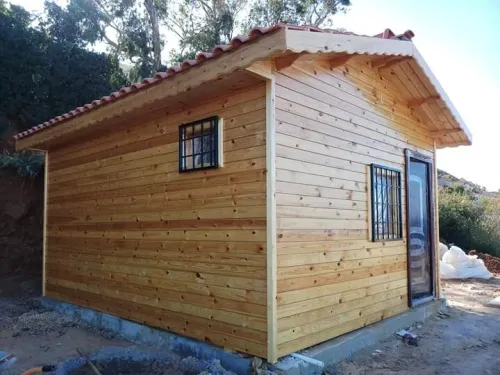 Construction des chalets et bungalow et Kiosque en bois 