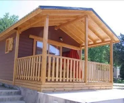 Construction des chalets et bungalow et Kiosque en bois 