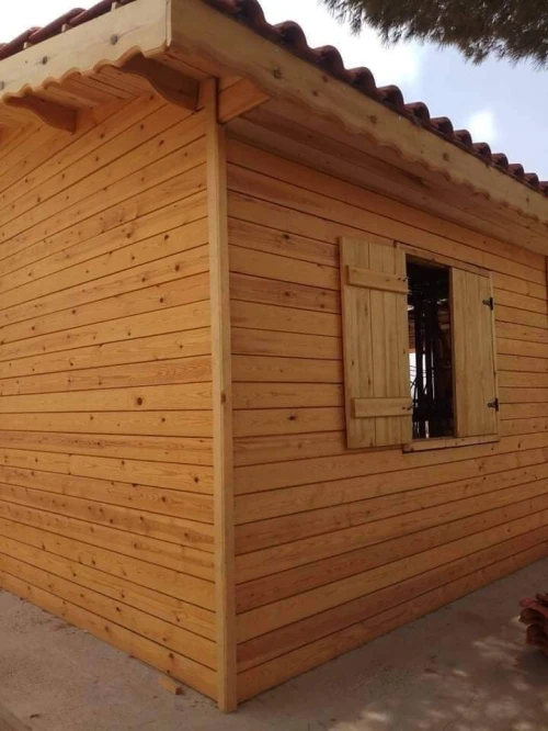 Construction des chalets et bungalow et Kiosque en bois 