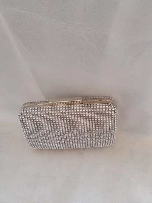 Pochette soirè argent  بوشات سواغي اغجو