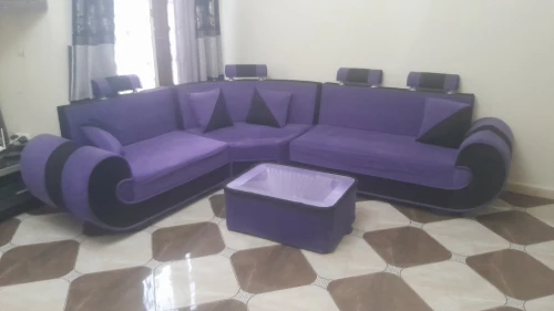 Salon avec table tv