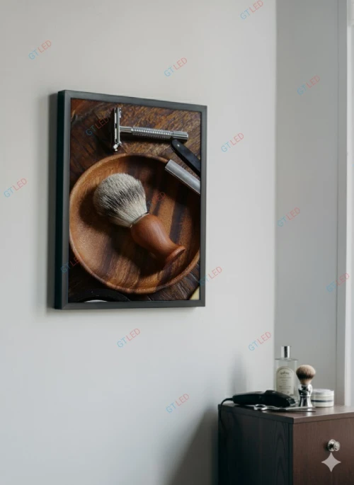 Barber shop decor | Tableau barbershop | Déco salon coiffure homme