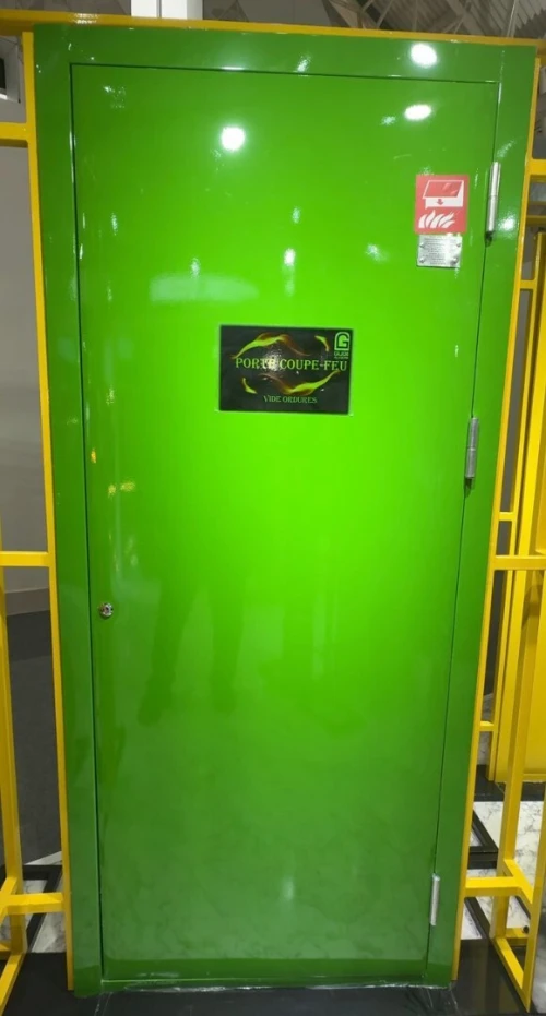 Porte Coupe-Feu / Anti-Incendie Certifiée Conforme aux Normes Internationales & Testée