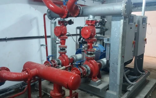 installation de systèmes SPRINKLER ,SKID anti-incendie
