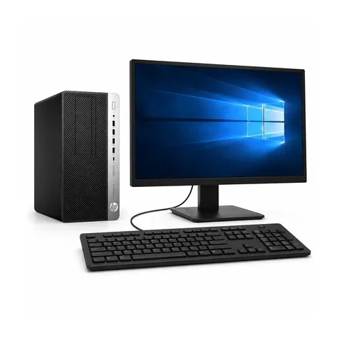 HP ProDesk 600 G3 MT i5 6e Génération 8 Go RAM SSD 128 Go + HDD 2 To | Ecran 20 Pouces État Excellent