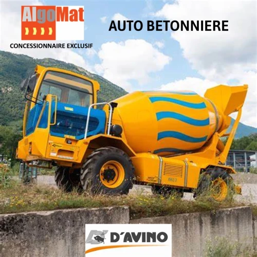 DAVINO  دافينو AUTO BETONNIERE  440.2 / 2.5M3 - 560.2 / 4M3  خلاطة خرسانة أوتوماتيكية 2025