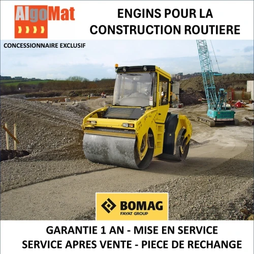 BOMAG   بوماڨ ENGINS POUR LA CONSTRUCTION ROUTIERE - آلات  بناء  الطرق 2025