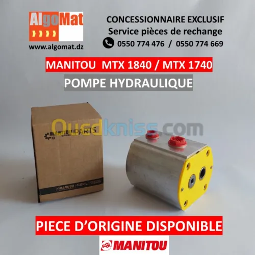 MANITOU - POMPE HYDRAULIQUE -  مانيطو ـ مضخة هيدروليكية