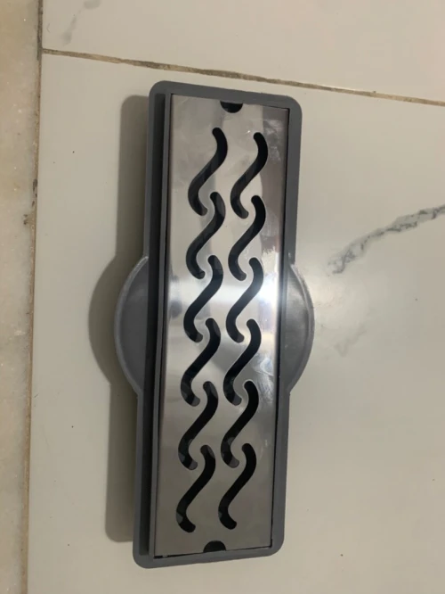 Caniveau de douche inox