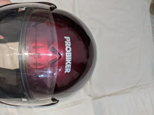 Casque moto PROBIKER Rouge Bordeaux XS - Neuf/Excellent État