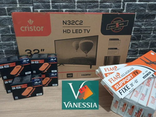 Téléviseur Cristor 32P+support+démo