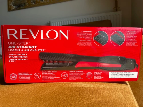 REVLON ONE-STEP Air Straight 2en1 Lisseur à Air Chaud Original 