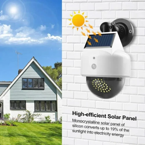 Applique murale solaire à 41 LED avec capteur de mouvement PIR ètanche