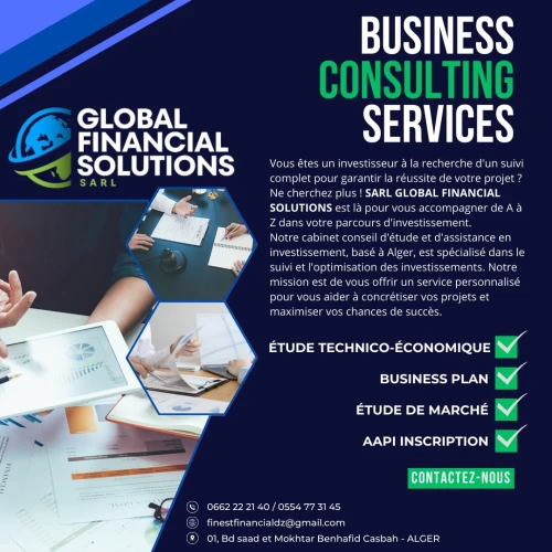 ETUDE TECHNICO-ECONOMIQUE / BUSINESS PLAN