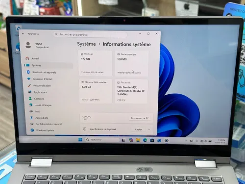 Lenovo thinkpad yoga 14S i5 11ème 512G