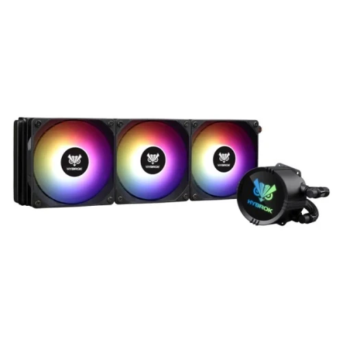 WATERCOOLING HYBROK HL360 BLACK ARGB