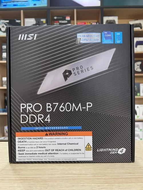 CARTE MERE MSI PRO B760M-P DDR4 ( CONFIGURATION UNIQUEMENT )