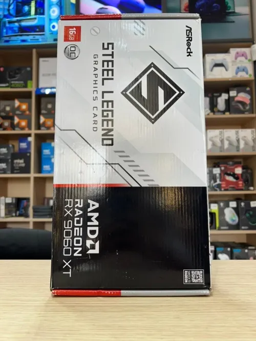 GPU ASROCK STEEL LEGEND RX9060XT 16GB 3X