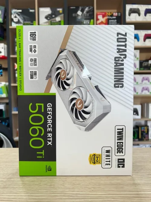 GPU ZOTAC TWIN EDGE RTX 5060TI 16GB WHITE