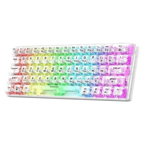 CLAVIER MAGMA FIORA F61 CRYSTAL RED SWITCH WIRELESS