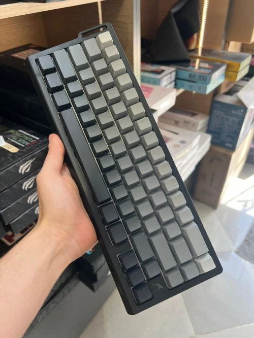 CLAVIER ATTACK SHARK X68HE MAGNETIQUE SILVER