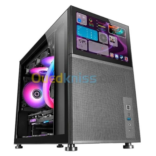 BOITIER MARS GAMING MC-LCD BLACK