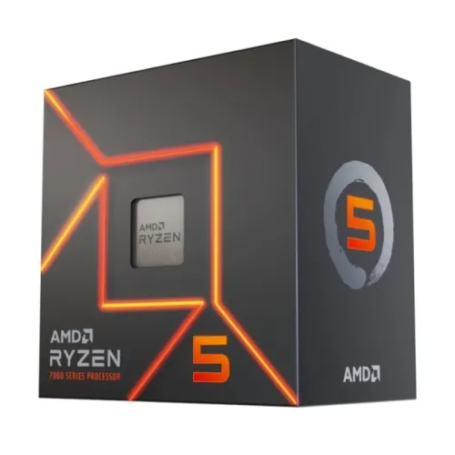 CPU AMD RYZEN 5 7500F BOX ( 3.7 GHz / 5 GHz / 6 Cores / 12 Threads / 32 MB L3 Cache ) ( CONFIGURATION UNIQUEMENT )