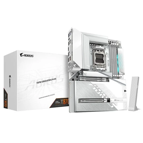 CARTE MERE GIGABYTE AORUS X870 A STEALTH ICE