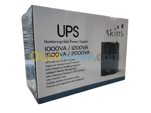 ONDULEUR SKINS 1500VA 900W