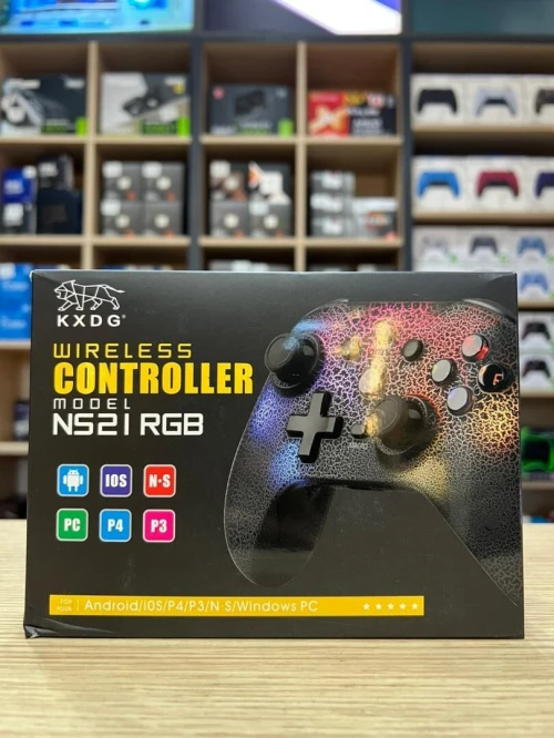 MANETTE KXDG NS21 SANS FIL RGB ( PC / PS3 / PS4 / N.S / IOS / ANDROID )