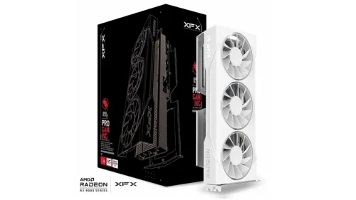 GPU XFX SWIFT PRO GAMING RX9060 XT 16GB GAMING WHITE 