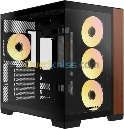 BOITIER RAIDMAX INFINITA I610 WOOD ARGB