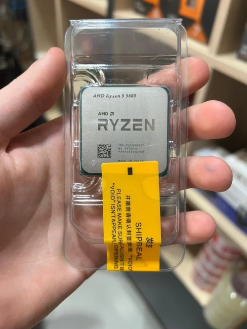 CPU AMD RYZEN 5 5600 TRAY ( 3.5 GHz / 4.4 GHz / 6 Cores / 12 Threads / 32 Mb L3 Cache ) ( CONFIGURATION UNIQUEMENT )