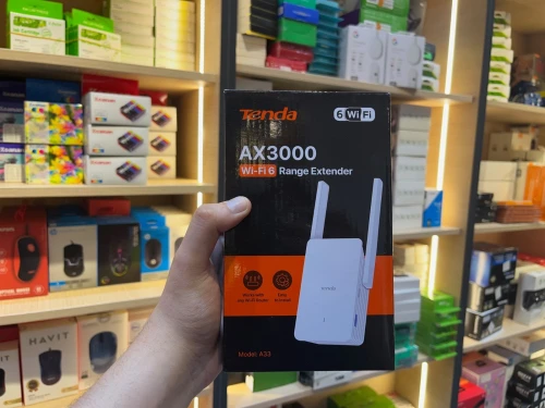 RANGE EXTENDER TENDA A33 AX3000 DUAL BAND WIFI6