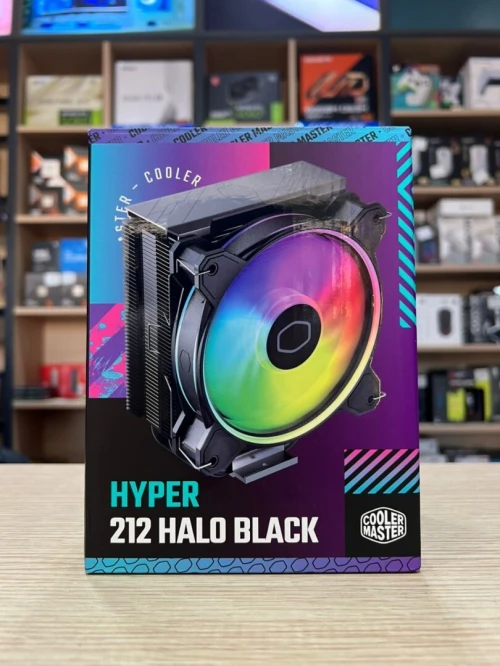 AIRCOOLER COOLER MASTER HYPER 212 HALO BLACK ARGB