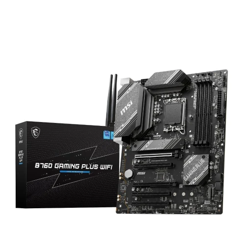 CARTE MERE MSI B760 GAMING PLUS WIFI DDR5 ( CONFIGURATION UNIQUEMENT )