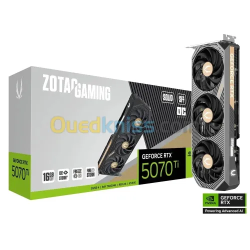 GPU ZOTAC SOLID SFF RTX 5070TI 16GB