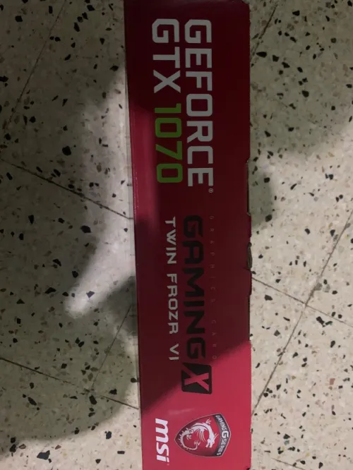 GPU Geforce GTX 1070 from MSI