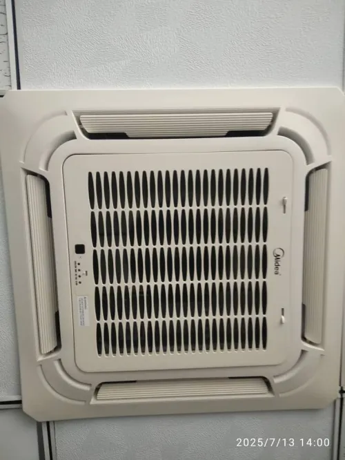 climatiseur type cassette j'amais utiliser marque midea 18000 btu 