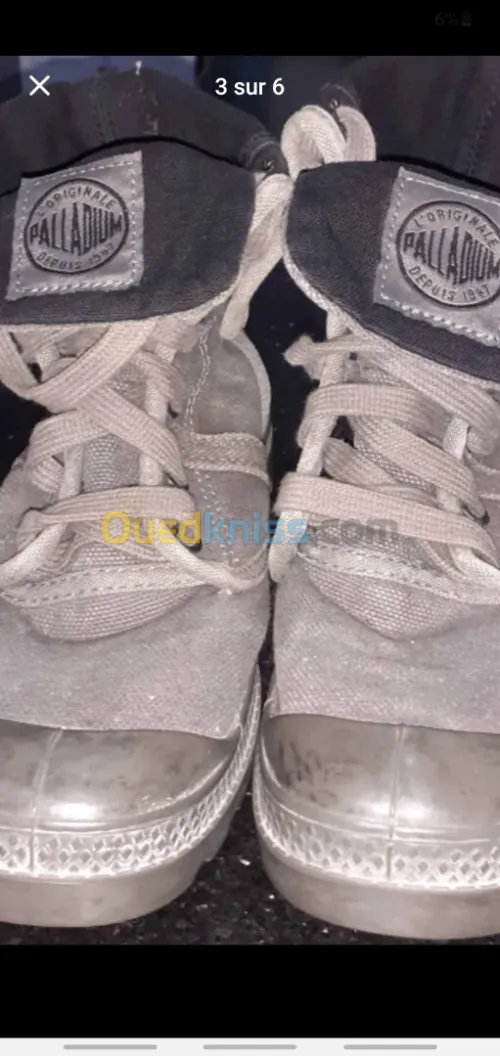 Palladium original  pointure 37 grise  4000