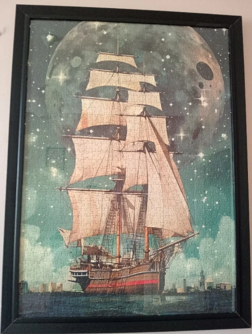Tableau décoratif Puzzle fait main